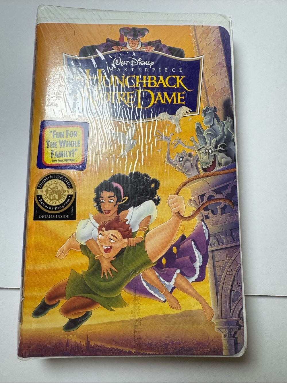 Disney The Hunchback of Notre Dame-VHS-1997 Masterpiece Collection New Sealed